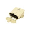 Tomacorriente industrial blindado p/sobreponer c/tapa 3x100A+T 500V