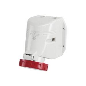 Tomacorriente p/adosar industrial 3x32A+T 415V IP67 6h Optima