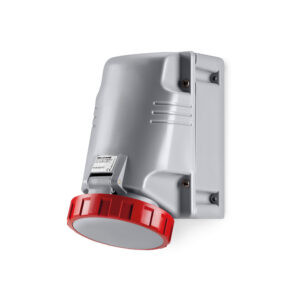 Tomacorriente p/adosar industrial 3x63A+N+T 415V IP67 6h Optima