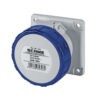 Tomacorriente p/empotrar recto 2x16A+T 250V IP67 6h Optima