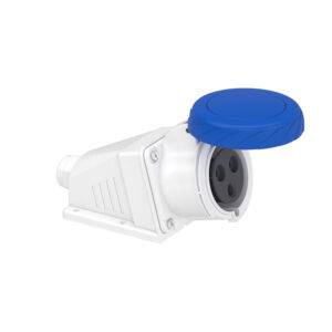 Tomacorriente para adosar industrial 2X32A+T 200/250V IP67 6H