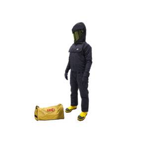 Traje anti arco flash 40cal/cm2 (categoria 4) inherente talla M azul