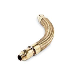 Tubería flexible c/malla latón 3/4´ x 15´ CL1 ZONA 1, UL