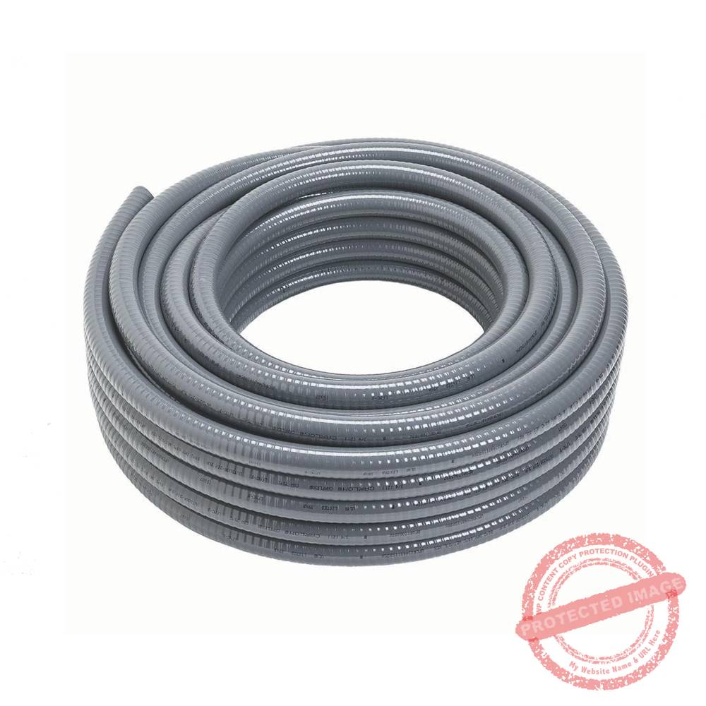 Tubería flexible Liquid Tight con forro de PVC 4¨ x25mts