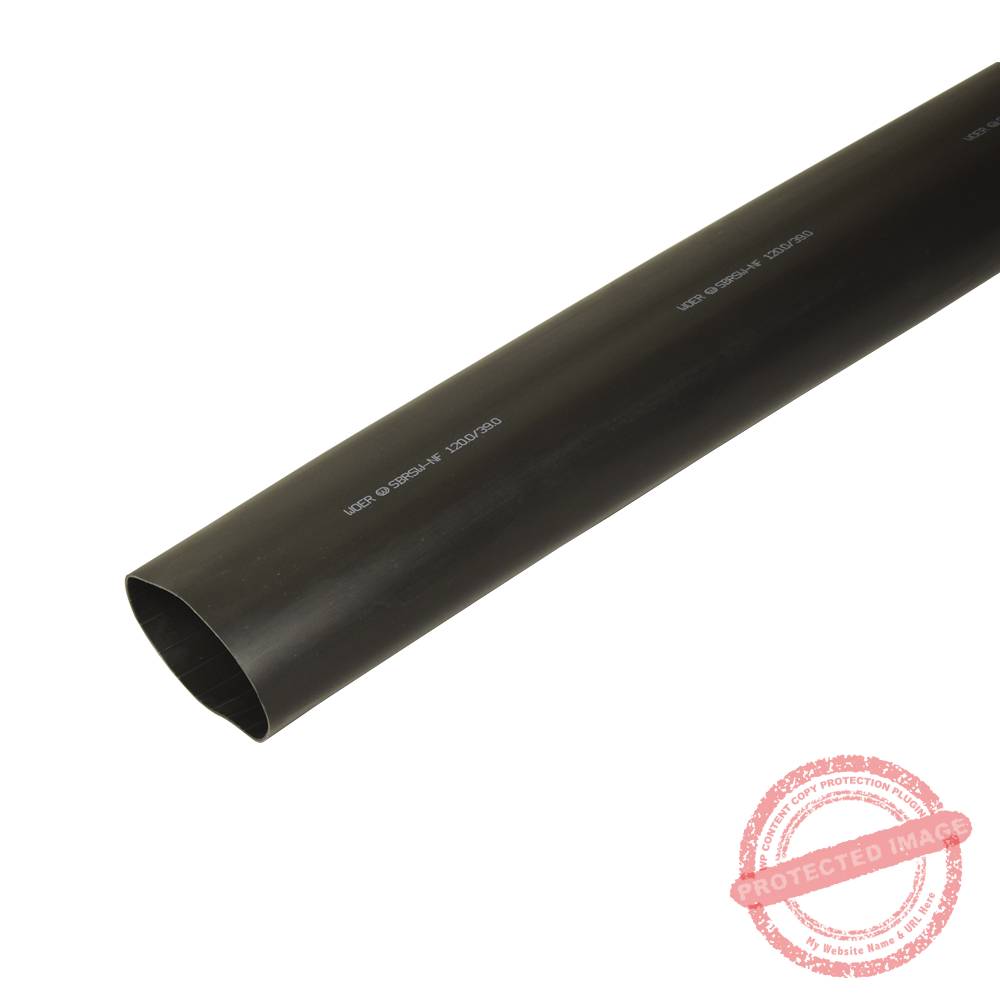 Tubo termocontraíble 1000V 43-12mm c/adhesivo pared gruesa 1mt