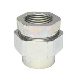 Unión doble hembra/hembra acero electrogalvanizado 1", CL1.DIV1 UL