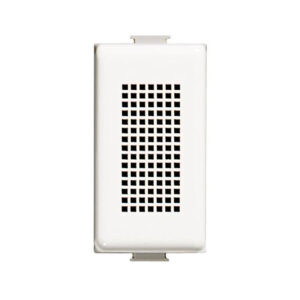 Zumbador 12VA 230V 80Db 1 módulo blanco Matix