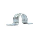 Abrazadera (grapa) fierro galvanizado 2 orejas 1 1/4"