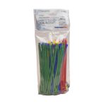 Amarracable kit colores 200x4.6mm x100und