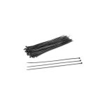 Amarracable negro 370x4.8mm x100und