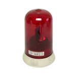 Baliza industrial rotativa rojo 240VAC IP65