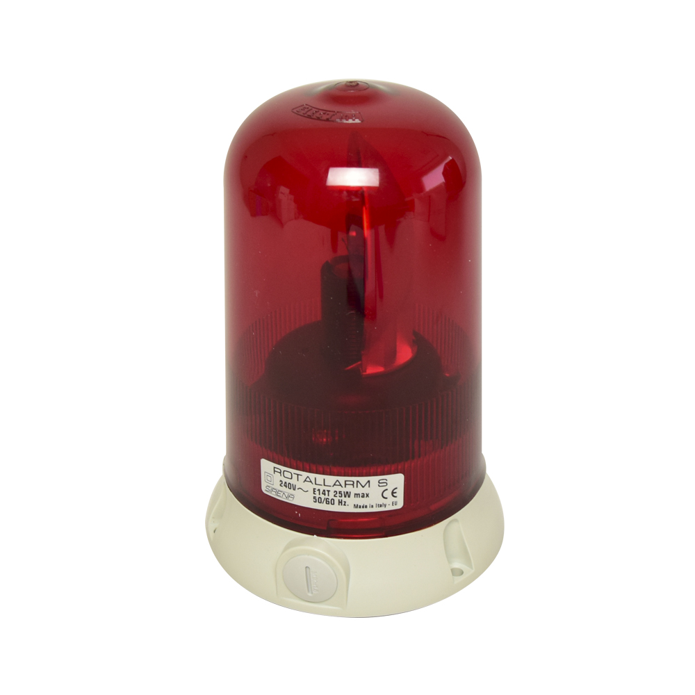 baliza-industrial-rotativa-rojo-240vac-ip65.jpg Baliza industrial rotativa rojo 240VAC IP65 - Imagen 1