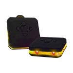 Baliza LED portátil con clip imantado ámbar IP67 Lumina