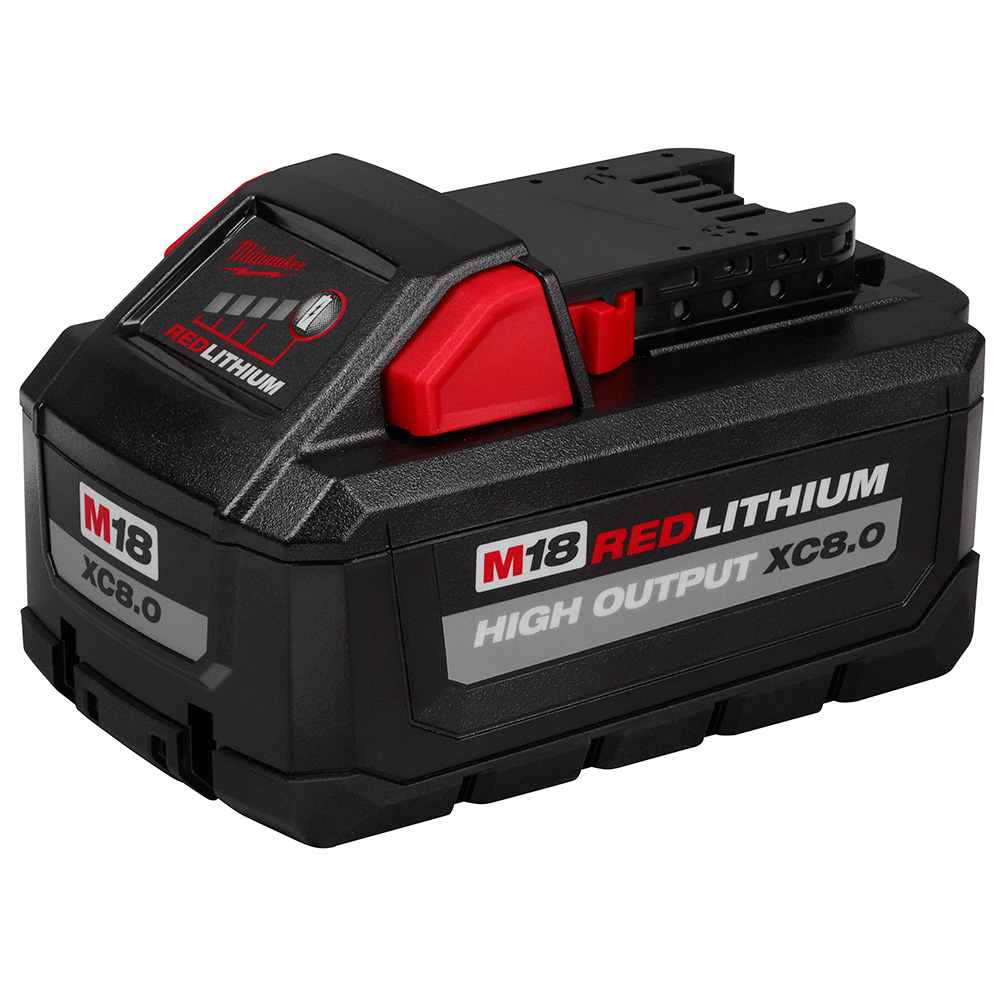 bateria-m18-high-output-xc-80ah-ion-litio-redlithium-1.jpg Batería M18 High Output XC 8.0Ah, ion-litio RedLithium - Imagen 1