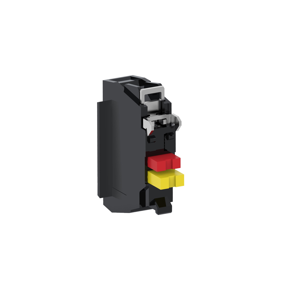 bloque-de-contacto-1nc-para-pulsador-selector-xb4-xb5-con-led.jpg Bloque de contacto 1NC para pulsador selector XB4 XB5 con LED - Imagen 1