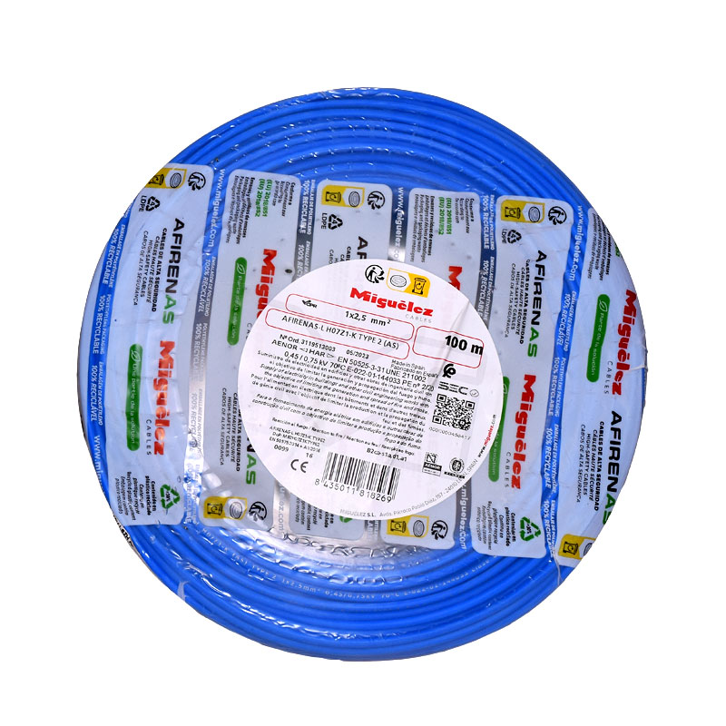 cable-h07z1-k-25mm2-450-750v-libre-de-halogeno-azul-clase-5-x-rollo.jpg Cable H07Z1-K 2.5mm2, 450/750V libre de halógeno azul, clase 5, x rollo - Imagen 1