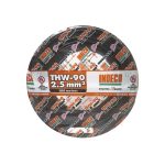 Cable THW 2.5mm2, 750V aislamiento PVC negro, clase 2, x rollo
