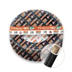 Cable THW-90+Plus 14AWG 750V aislamiento PVC negro, clase 2, x rollo