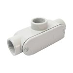 Caja Condulet ovalada tipo T 1 1/2" rosca BSP UL