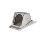 Caja inclinada p/adosar 1 tomacorriente inclinada 63A IP67 PG29