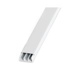 Canaleta minicanal 50x20mm 2mts con tapa sin adhesivo c/división
