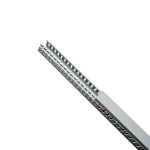 Canaleta ranurada de PVC 60x40mm 2mts