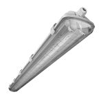 Carcasa luminaria hermética LETP para 2 tubos LED 1200 T8