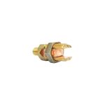 Conector d/puesta a tierra 1 o 2 cables 2-2/0AWG a estructuras. Perno: 1/2" -13h