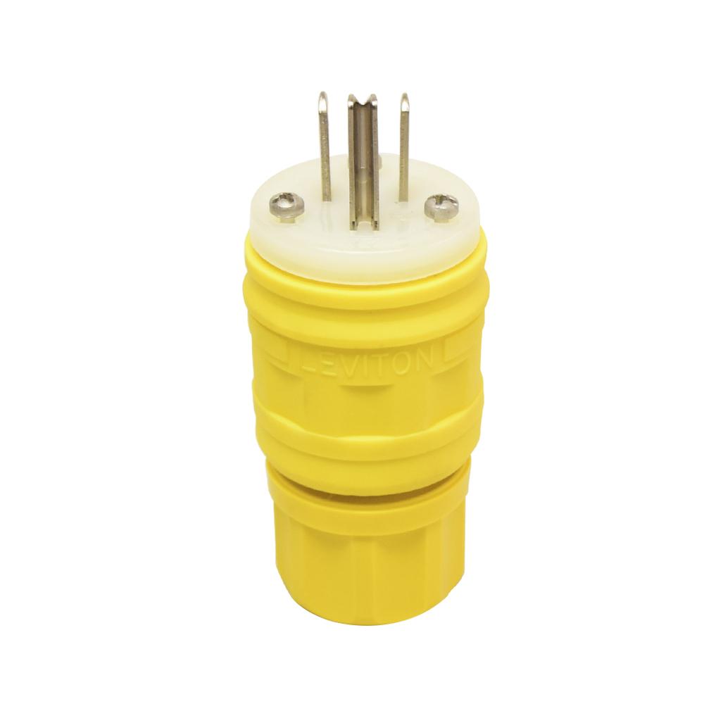enchufe-hermetico-wetguard-2x15a-t-nema-5-15p-amarillo.jpg Enchufe hermético Wetguard 2x15A+T NEMA 5-15P amarillo - Imagen 1
