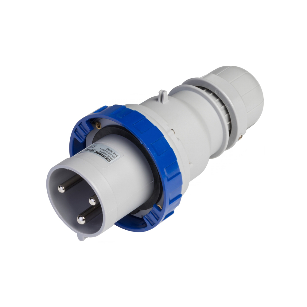 enchufe-industrial-2x63a-t-250v-ip67-6h-optima.jpg Enchufe industrial 2x63A+T 250V IP67 6h Optima - Imagen 1