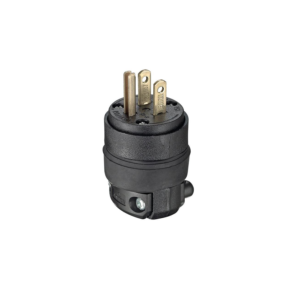enchufe-plano-2x15a-t-125-250v-nema-5-15p-caucho-negro.jpg Enchufe plano 2x15A+T 125/250V NEMA 5-15P caucho negro - Imagen 1