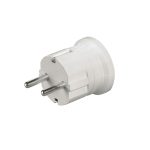 Enchufe Schuko 2x16A+T 250V (tierra lateral) salida axial