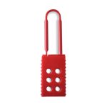 Enclavamiento múltiple rojo L=157mm para 6 candados