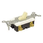 Interruptor de palanca unipolar. Uso comercial 15A-120/277V