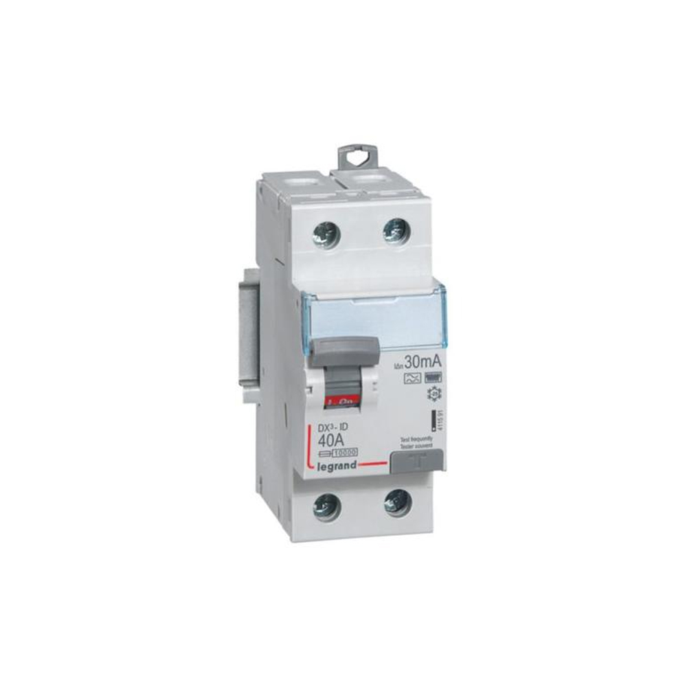 interruptor-diferencial-2x40a-30ma-230v-2-modulos-din-dx3-id.jpg Interruptor diferencial 2x40A 30MA 230V 2 módulos DIN DX3-ID - Imagen 1