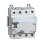Interruptor diferencial 4x40A 30mA 230V 2 módulos DIN DX3-ID