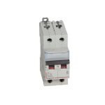 Interruptor termomagnético 2x10A 10kA 230/400V tipo C DIN