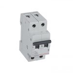 Interruptor termomagnético 2x25A 10/6kA 230/440V tipo C DIN RX3