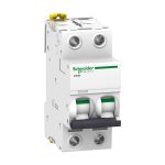 Interruptor termomagnético 2x50A 20/10/6kA 240/400/440V tipo C IC60N DIN