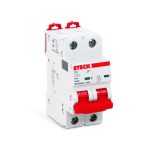 Interruptor termomagnético 2x50A 20/10kA 230/400V curva C DIN IEC 60898-1