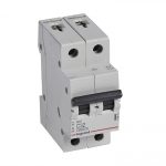 Interruptor termomagnético 2x63A 10/6kA 230/440V tipo C DIN RX3