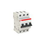 Interruptor termomagnético 3x40A 20kA 230V 10kA 400V tipo C DIN
