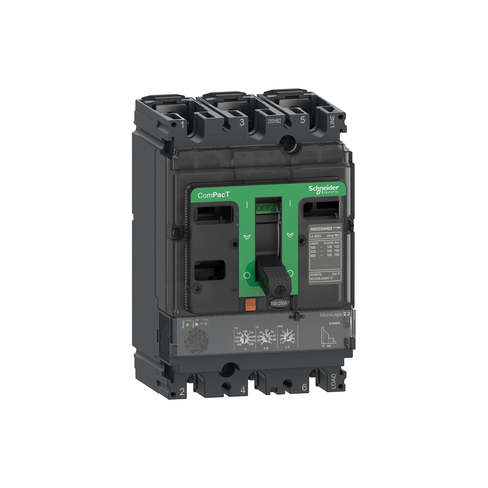 interruptor-termomagnetico-regulable-3x100-250a-100-65ka-220-440v-nsx250h.jpg Interruptor termomagnético regulable 3x100-250A 100/65kA 220/440V NSX250H - Imagen 1