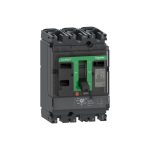 Interruptor termomagnético regulable 3X17.5-25A 65kA 440VAC NSX100H
