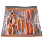 Kit de herramientas 3 alicates 5 destornilladores