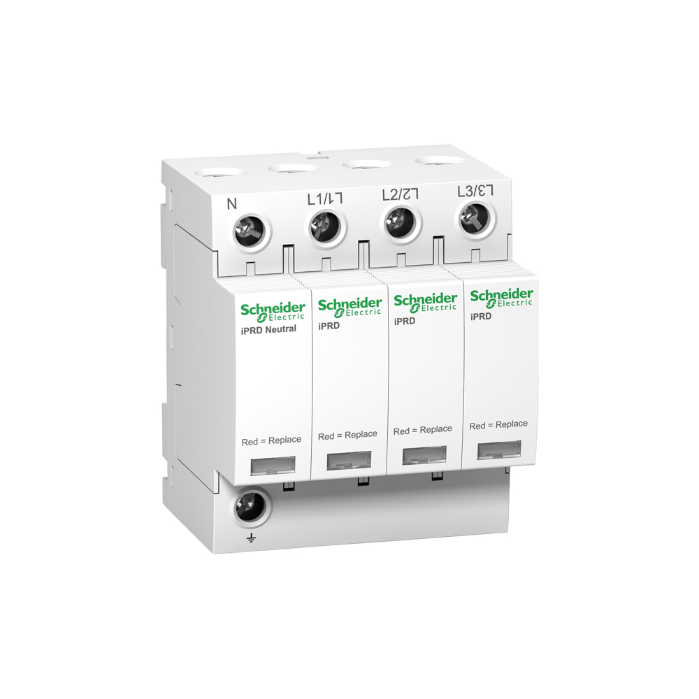 limitador-de-sobretension-t2-3p-n-65ka-350v.jpg Limitador de sobretensión T2 3P+N, 65KA 350V - Imagen 1