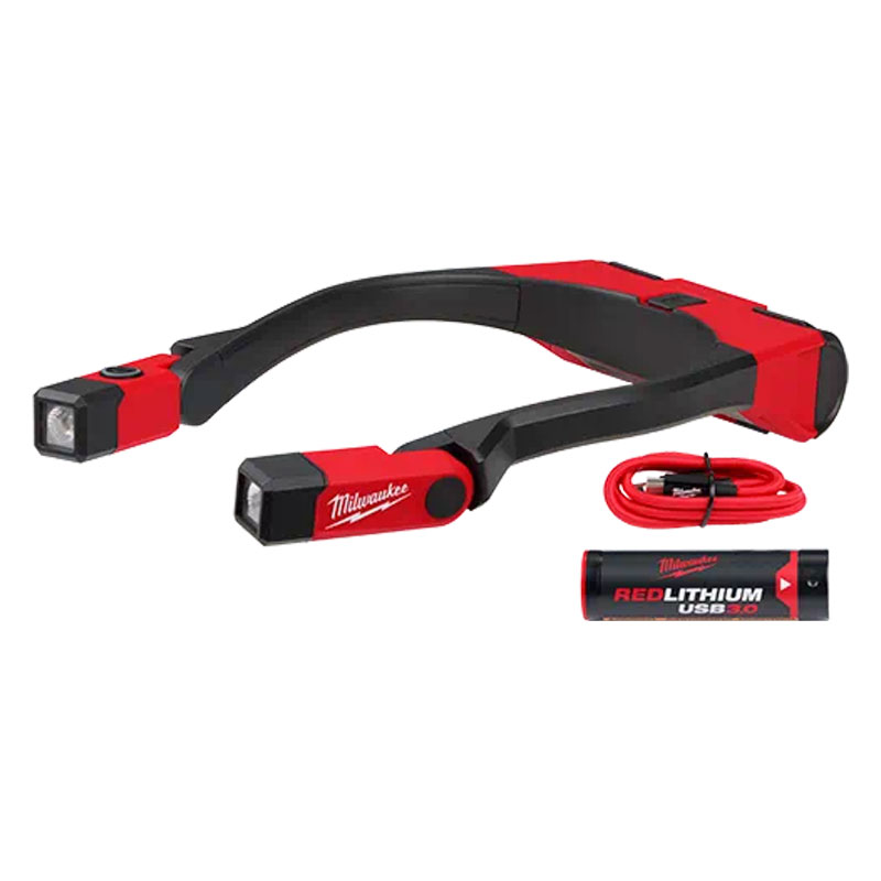 linterna-para-cuello-led-400lm-ip54-redlithium-usb-1.jpg Linterna para cuello Led 400Lm, IP54, RedLithium USB - Imagen 1