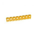 Marcador letra: J para cable 1.5-2.5mm2 x30und