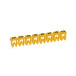 Marcador letra: O para cable 1.5-2.5mm2 x30und