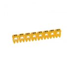 Marcador letra: Q para cable 1.5-2.5mm2 x30und